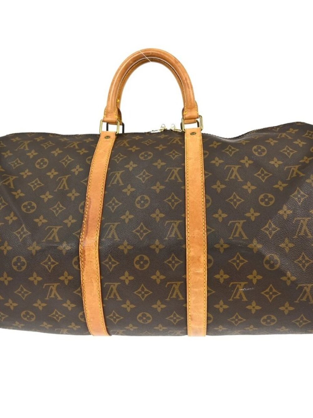 LOUIS VUITTON KEEPALL 50 TRAVEL HANDBAG MONOGRAM M41426 MB0931 XX37399 - Picture 2 of 16